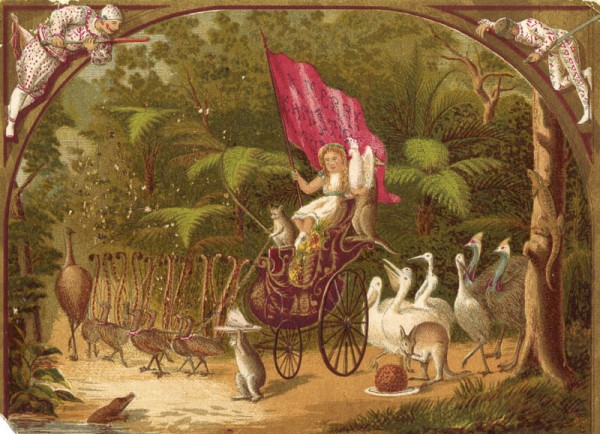 early Australian Christmas card