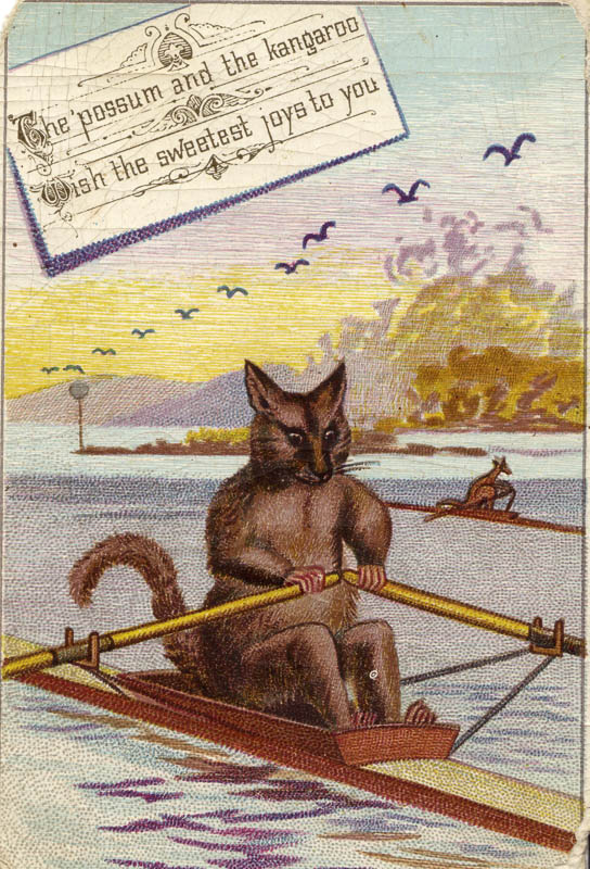 Early Australian Christmas card
