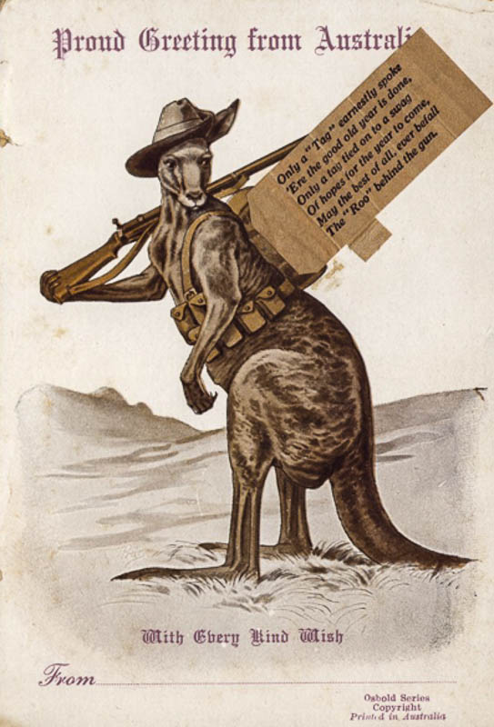 World War 1 Australian Christmas card