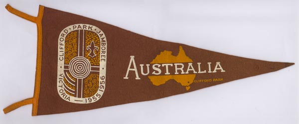 1955 Jamboree pennant.