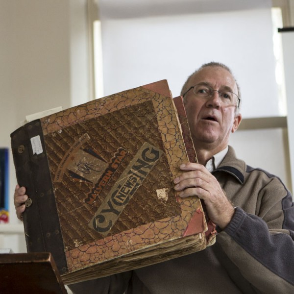 Mark Burgess, sport dealer/collector from Sydney