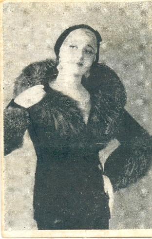 Greta Nissen, Norwegian born American actress active between 1925 and 1937. (Incidentally her son gave a large collection of her memorabilia to a Norwegian museum. Licorice film stars.