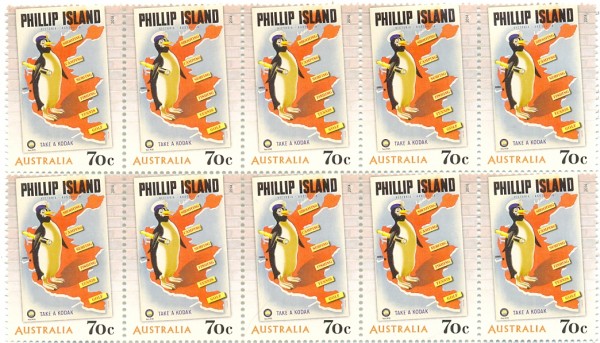 Phillip Island; take a Kodak, Australia Post.