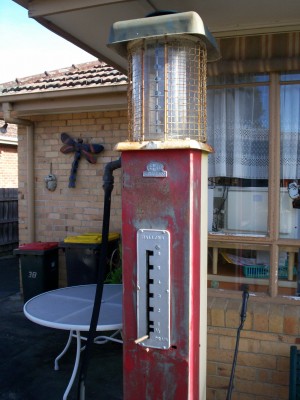 Petrol bowser - looks like a home visit to a large item collection.