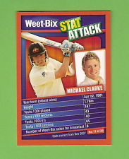Weet-Bix Stat Attack: Michael Clarke, c2000s